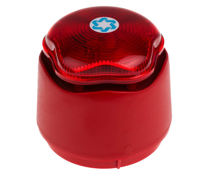 Hosiden Besson Banshee Excel Lite Series Red Sounder Beacon, 9 → 30 V dc, Bayonet Mount, 110dB at 1 Metre