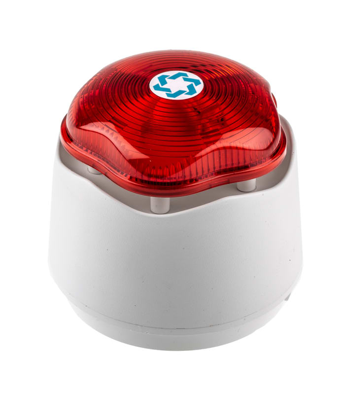 Hosiden Besson Banshee Excel Lite Series Red Sounder Beacon, 9 → 30 V dc, Bayonet Mount, 110dB at 1 Metre