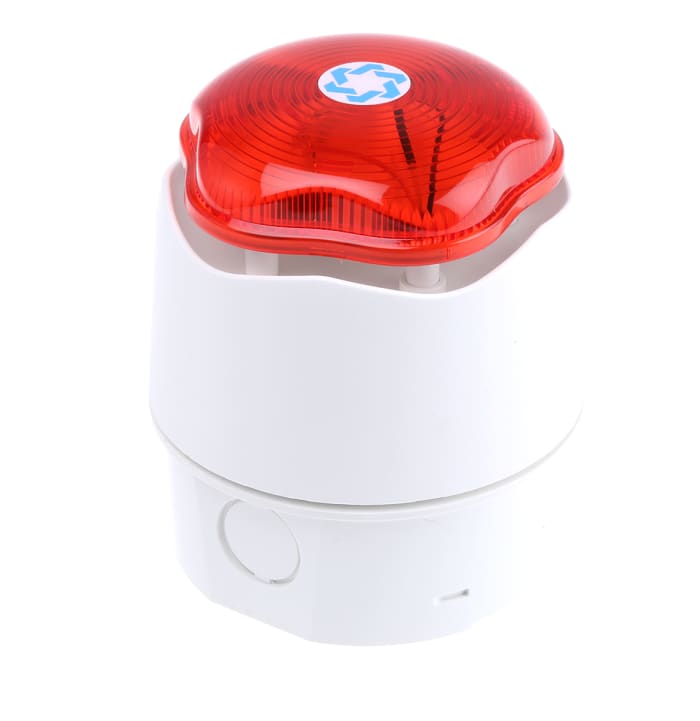 Hosiden Besson Banshee Excel Lite Series Red Sounder Beacon, 9 → 30 V dc, Bayonet Mount, 110dB at 1 Metre