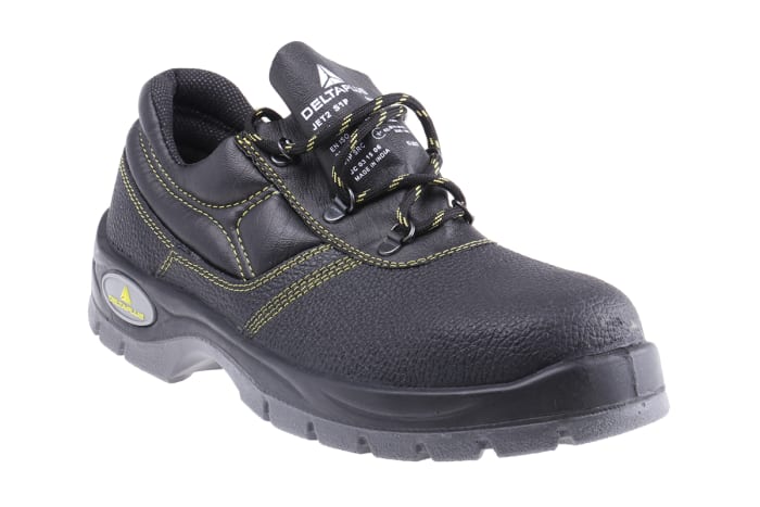 Delta Plus Classic Industry Black Unisex Safety Shoes, UK 10, EU 44