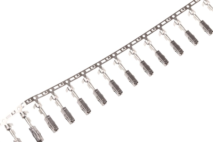 Contacto de crimpado hembra TE Connectivity serie AMP MCP 2.8, de Aleación Silicio Níquel Cobre, 1mm²