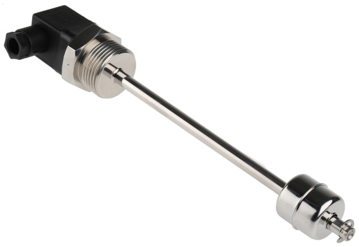 Sensata Cynergy3 SSV66A-1G Series Vertical Stainless Steel Float Switch, Float, NO/NC, 300V ac Max, 300V dc Max