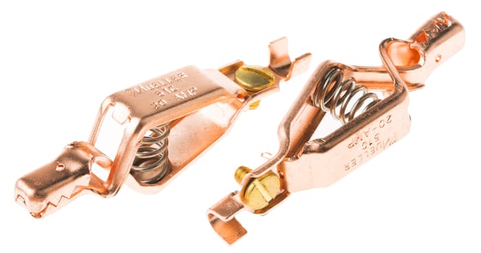 Mueller Yaylı Grabber Klips, Doğal, Bakır Kontak, 20A