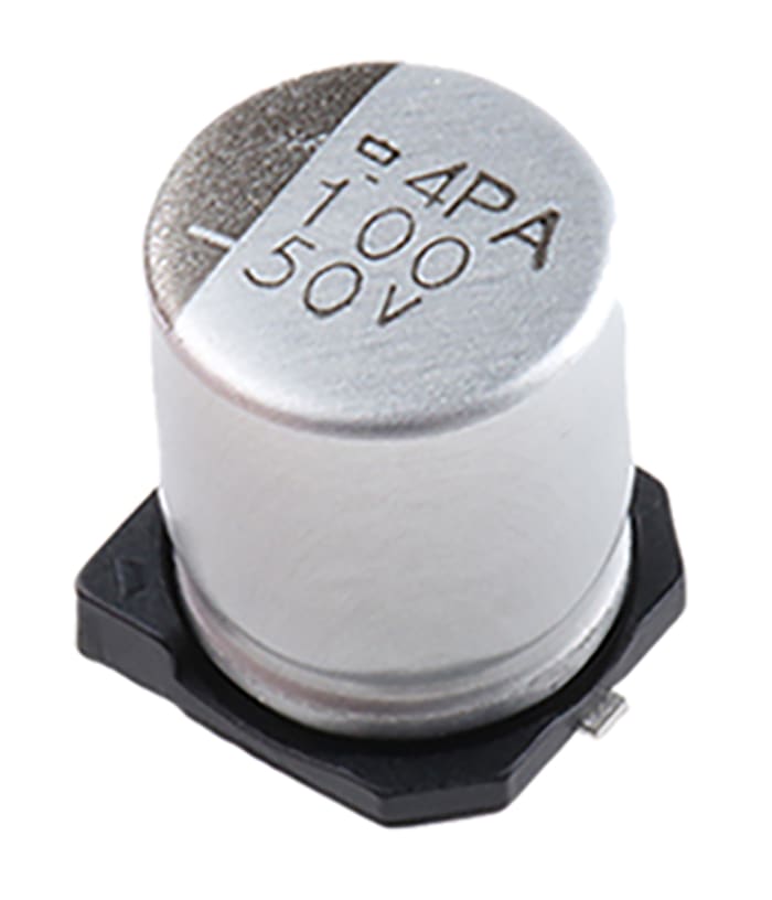 Condensateur CHEMI-CON série MVA, Aluminium électrolytique 100μF, 50V c.c.
