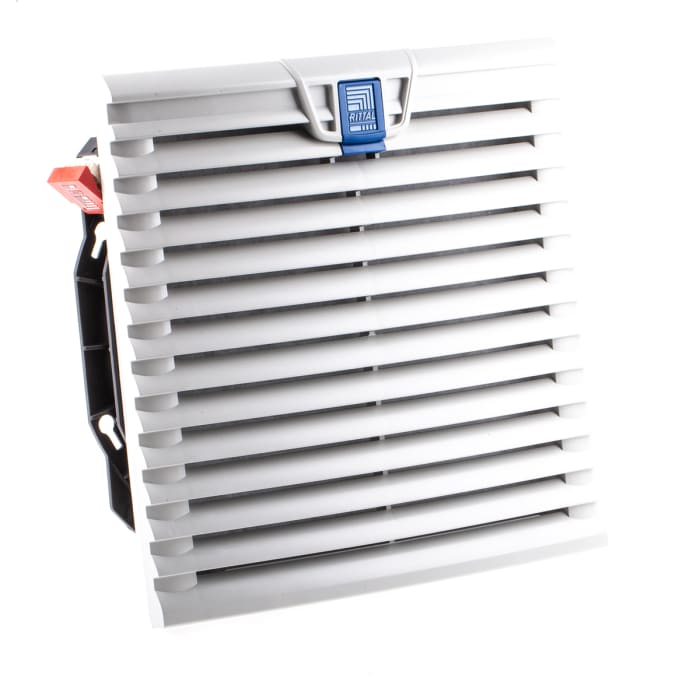 Rittal Filter Fan, 230 V ac, ac Operation, 205m³/h Filtered, 250m³/h Unimpeded, IP54, 255 x 255mm