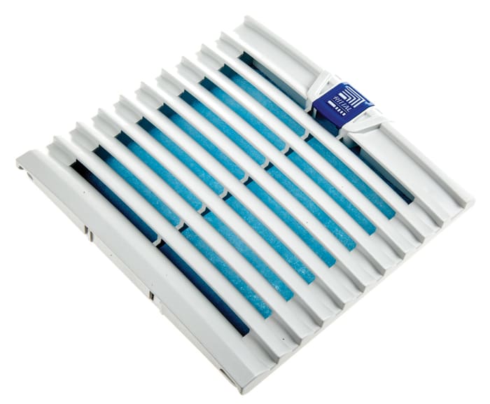 Rittal SK Series Fan Filter for 124 x 124mm Fans, Chemical Fibre Filter, ABS Frame, 148.5 x 148.5mm