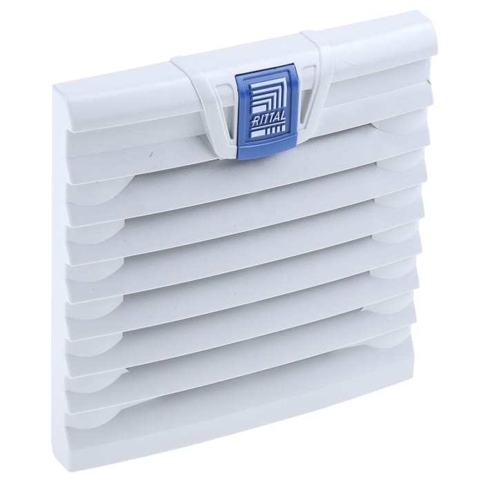 Filtro de ventilador Rittal, dim. 116.5 x 116.5mm, con marco de ABS, para ventilador de 92 x 92mm