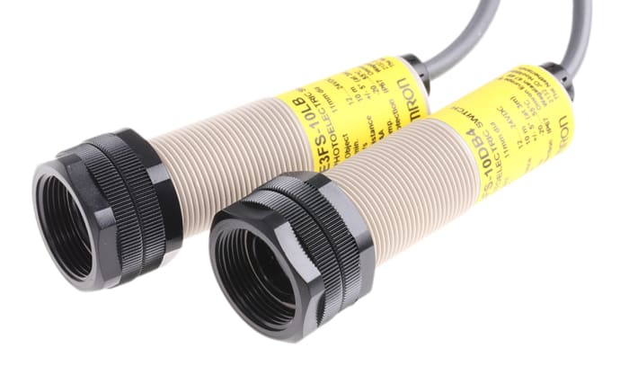 Omron E3FS Series Light Beam Sender & Receiver, 1 Beam(s), 10m Max Range