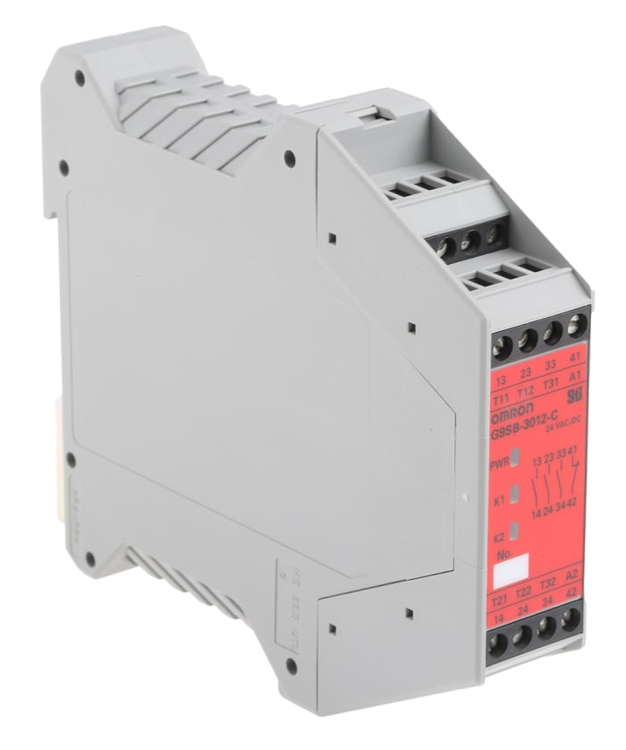 G9SB3012C AC/DC24 Omron Omron 24V ac/dc Safety Relay Dual Channel