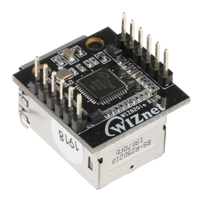 WIZ820io WIZnet Inc | WIZnet Inc Networking Module 80 MHz 10/100 Base ...
