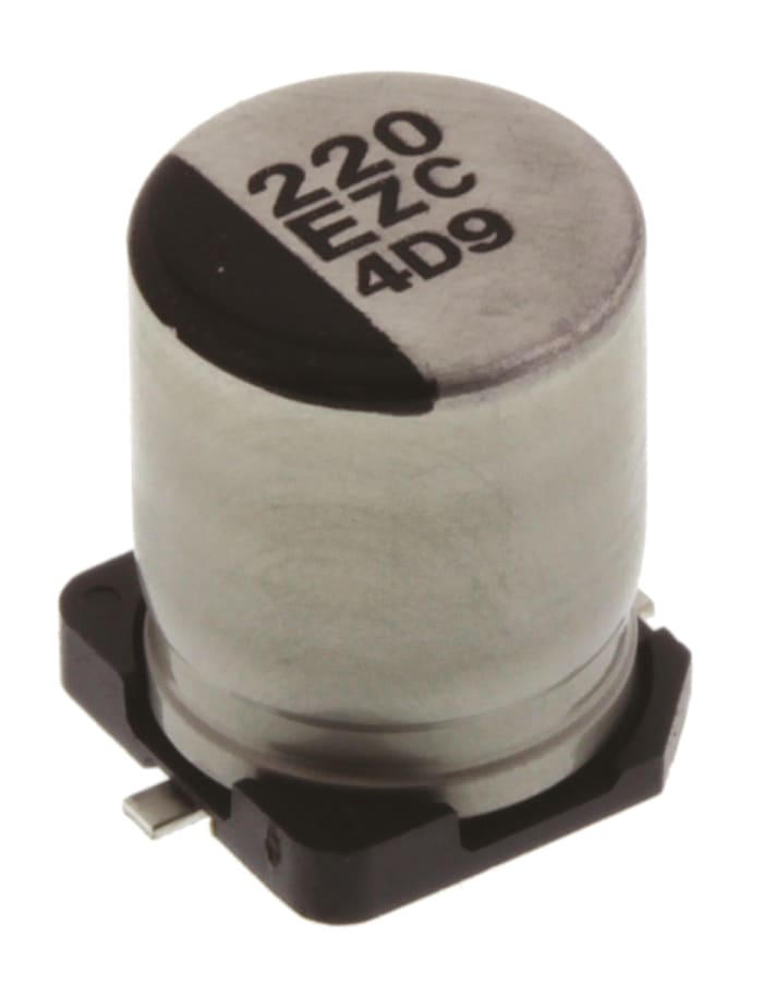 EEHZC1E221P Panasonic Panasonic 220μF Surface Mount Polymer Capacitor