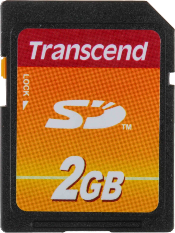 Transcend 2 GB SD SD Card, Class 1