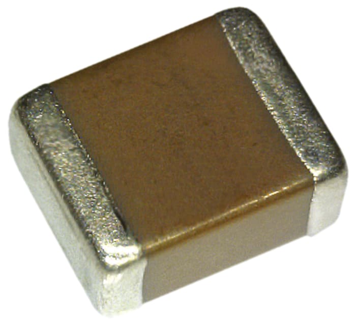 Vícevrstvý keramický kondenzátor MLCC, řada: Standard 1μF ±10% X7R dielektrický , SMD 50V dc, 0805 (2012M) KYOCERA AVX