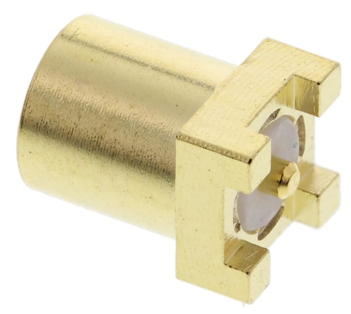 Molex MMCX Series, Jack Surface Mount MMCX Connector, 50Ω, Solder Termination, Straight Body