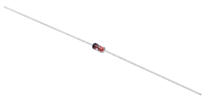 onsemi, 2.4V Zener Diode 5% 500 mW Through Hole 2-Pin DO-35