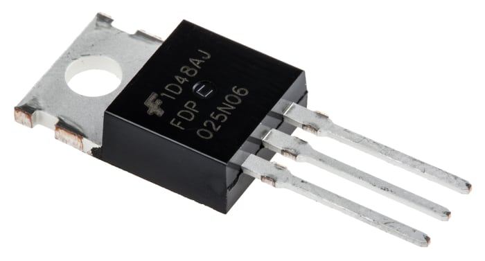 MOSFET onsemi canal N, TO-220 265 A 60 V, 3 broches