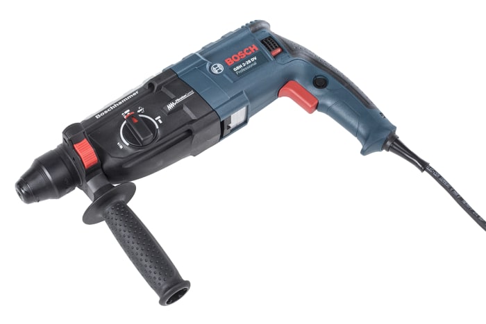 Taladro percutor Bosch de 240V 850W, GBH 2-28 F, Tipo G - Británico de 3  pines