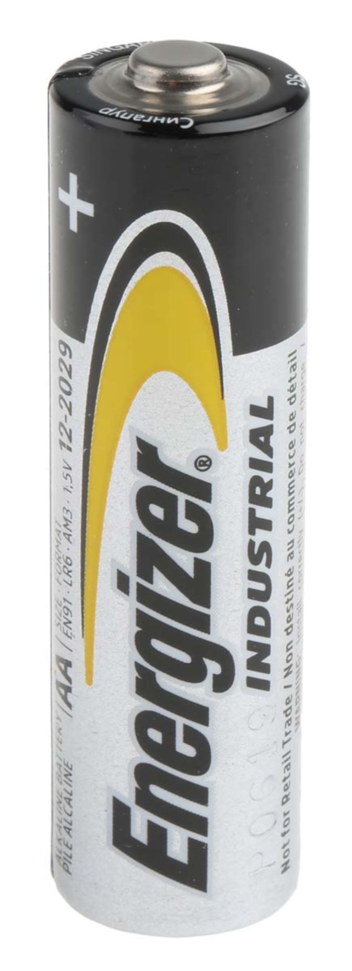 Pile AA 1.5V Alkaline Energizer Industriel