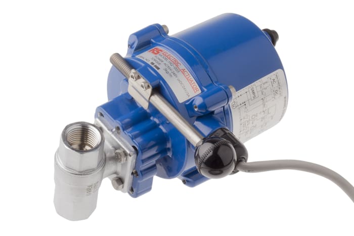 RS PRO RS567004 Латунный шаровой клапан с электрическим приводом