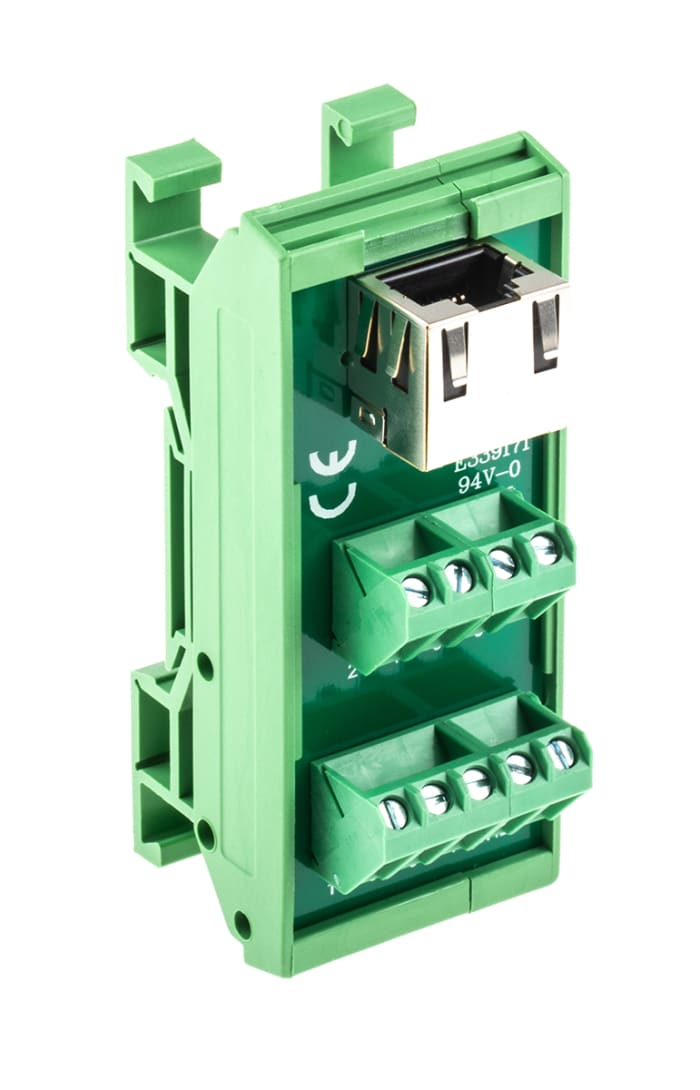 CIM/RJ45 CAMDENBOSS CAMDENBOSS, 9 Pole Screw Terminal Connector