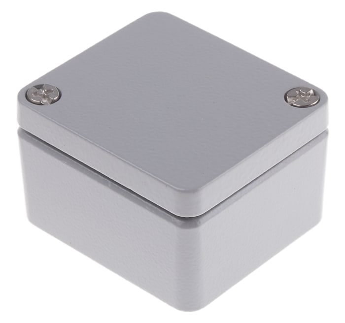 Caja RS PRO de Aluminio Presofundido Gris, 50 x 45 x 30mm, IP66