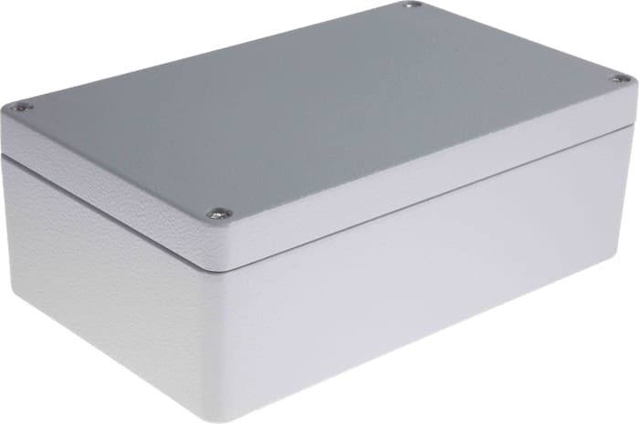 Boîtier RS PRO en Fonte d'aluminium, 260 x 160 x 90mm, Gris IP66