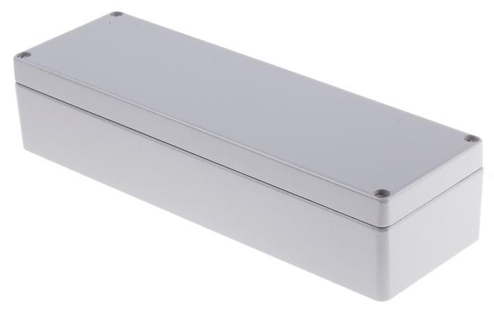 Boîtier RS PRO en Fonte d'aluminium, 250 x 80 x 57mm, Gris IP66