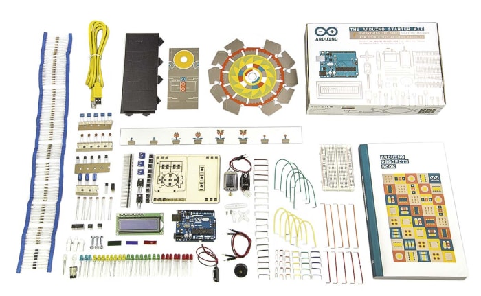 Vývojová sada pro procesory a mikrokontroléry, Arduino UNO, Arduino, Uno DIP V3, v.3, Startovací sada