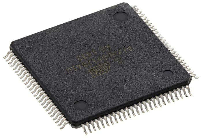Atmel ATXMEGA128A1U-AU, 8 bit, 16 bit AVR Microcontroller, AVR Xmega, 32MHz, 2 kB, 136 kB Flash, 100-Pin TQFP