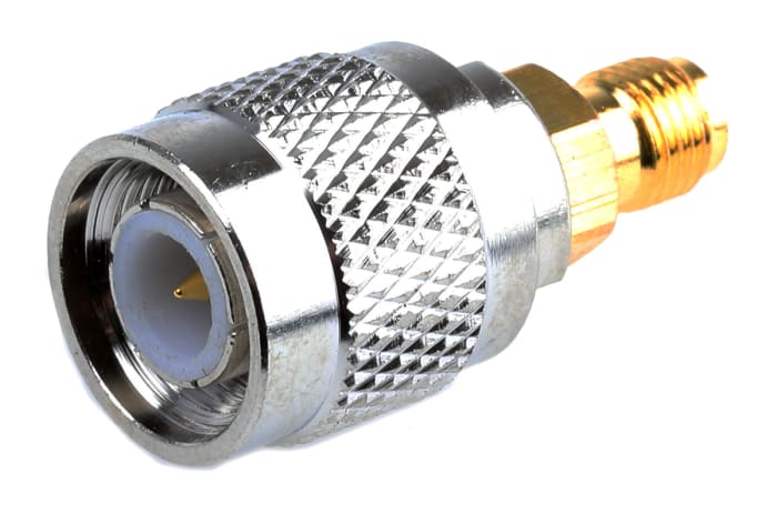 RF Solutions Straight 50Ω RF Adapter SMA Socket to TNC Plug 3GHz