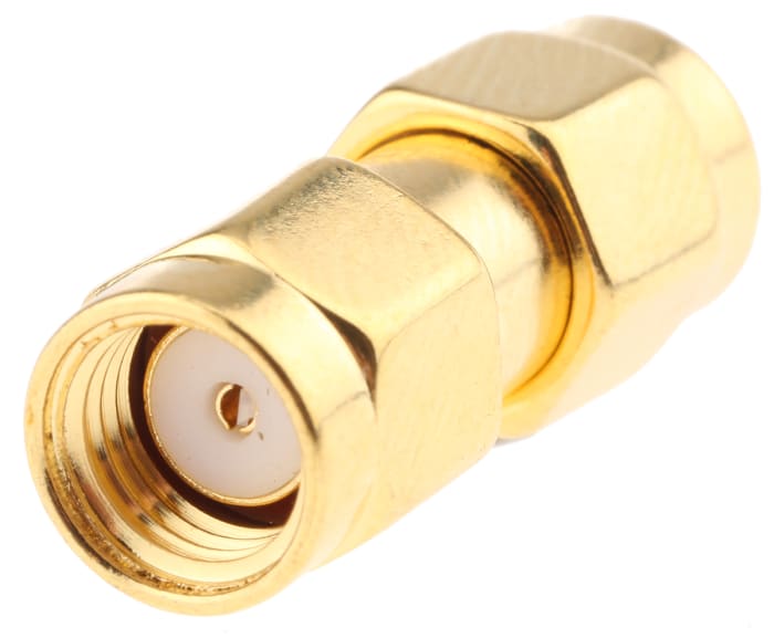 RF Solutions Straight 50Ω RF Adapter SMA Plug to SMA Plug 3GHz