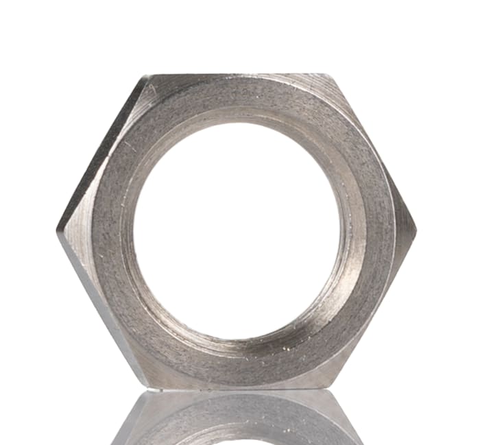 RS PRO 1/8 BSPP Stainless Steel Locknut for Use with Thermocouple or PRT Probe, RoHS Compliant Standard