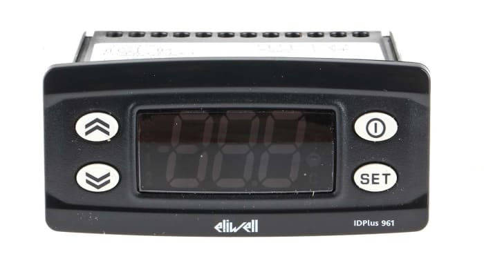 Eliwell IDPlus On/Off Temperature Controller, 74 x 32mm 1 Input, 1 Output Digital, 230 V Supply Voltage