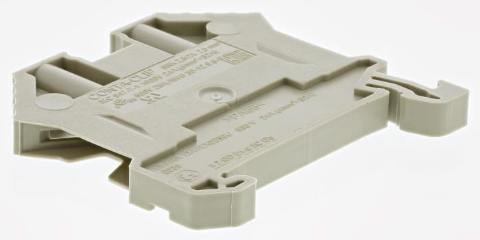 RS PRO Beige, 2.5mm², Single-Level, Screw Termination