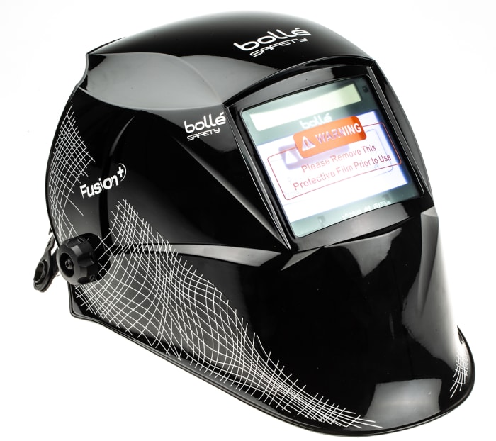 Bolle Safety FUSION+ Flip-Up Welding Helmet, Adjustable Headband, 100 x 53mm Lens