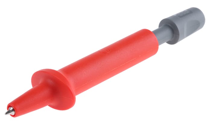Multi Contact Spring Loaded Test Probe, 4mm Tip, 1kV, 4mm Socket, 32A