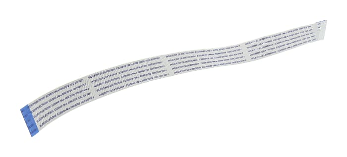 Wurth Elektronik 6877 Series FFC Ribbon Cable, 30-Way, 0.5mm Pitch, 200mm Length