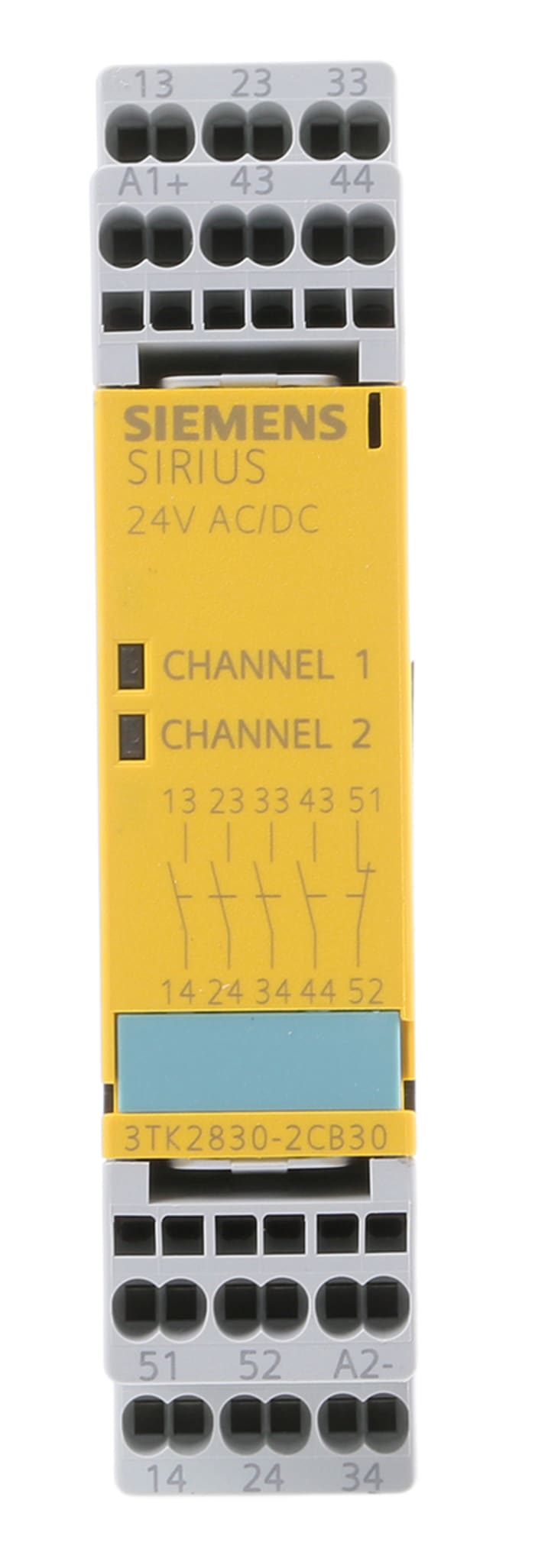 Siemens 3TK28 Series Output Module, 0 Inputs, 5 Outputs, 24 V ac/dc, 4NO