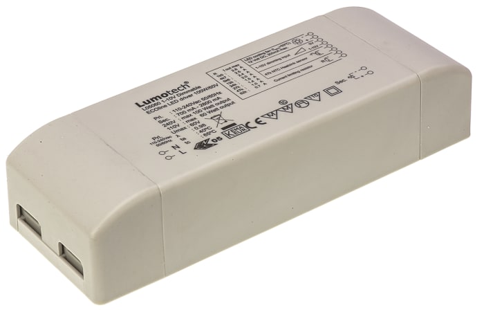 Lumotech, 20 → 60V Output, 100W Output, 0.7 → 2.8A Output, Constant Current Dimmable