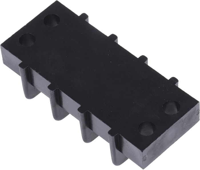 RS PRO Non-Fused Terminal Block, 3-Way, 20A, 12 AWG Wire, Screw Termination  RS Stock No.: 763-8129