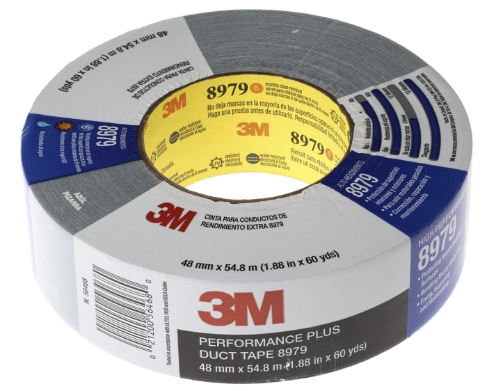 3M Performance Plus 8979 Duct Tape, 55m x 48mm, Blue