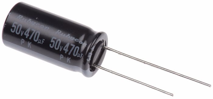 Rubycon 50PK470MEFC10X20 Алюминиевый электролитический конденсатор, 470мкФ