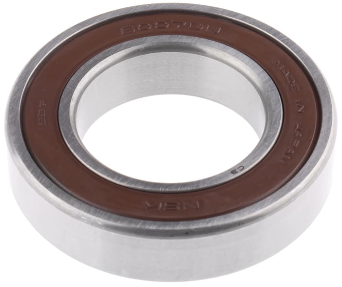 NSK 6007DDUC3 Single Row Deep Groove Ball Bearing- Both Sides Sealed 35mm I.D, 62mm O.D