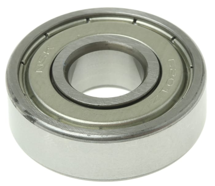 NSK 6201ZZC3 Single Row Deep Groove Ball Bearing- Both Sides Shielded 12mm I.D, 32mm O.D