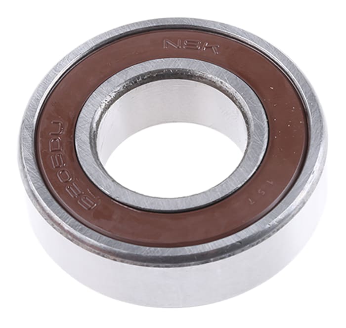 NSK 6205DDUC3 Single Row Deep Groove Ball Bearing- Both Sides Sealed 25mm I.D, 52mm O.D