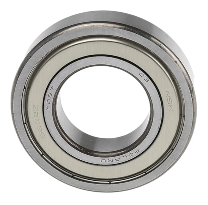 Shielded bearing,6208,ZZ,C3 40mm ID