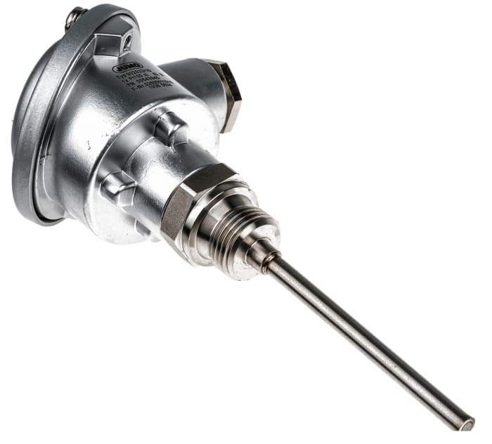 Sonde de température PT100 Jumo, Ø 6mm, L.100mm, +200°C max