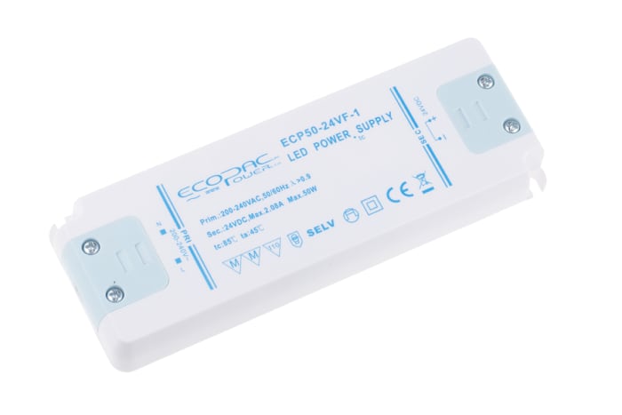 RS PRO, 24V Output, 50W Output, 0 → 2.08A Output, Constant Voltage