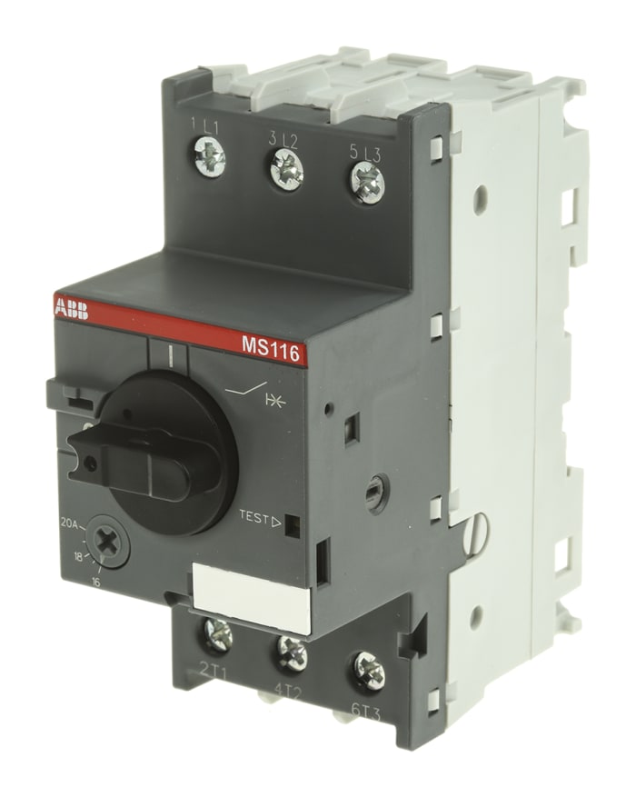 1SAM250000R1013 MS11620 ABB ABB 16 → 20 A MS Range Motor Protection