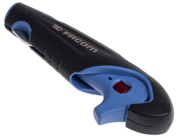 Facom Wire Stripper, 4mm Min, 28mm Max, 167 mm Overall